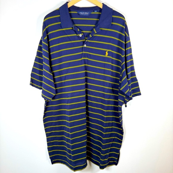 Polo Ralph Lauren Other - Polo Golf Ralph Lauren 100% Pima Cotton Striped Short Sleeve Tee T-Shirt Top XXL